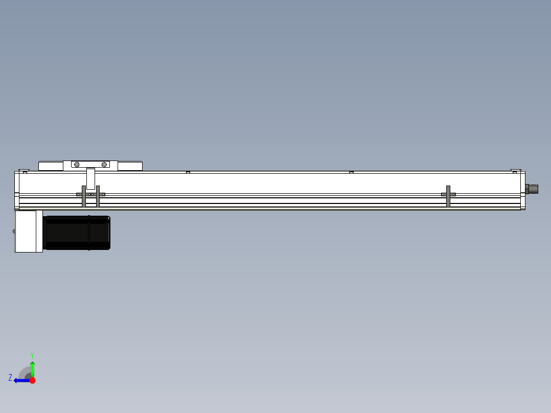 Toyo东佑达直线模组-ECH14-650-BM-400W右视图