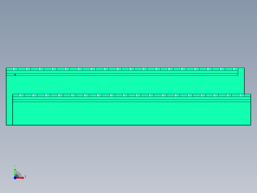 DEGSON 2EDG 系列 5.0mm 可插拔接线端子组-2EDGRTC-5.0-36P-14-00AH前视图