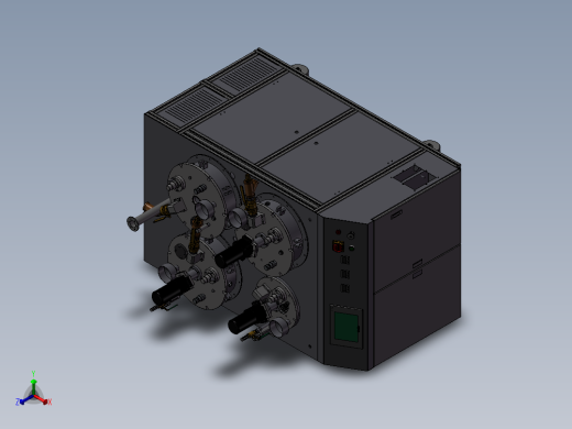 点胶机上料机正等轴测缩略图