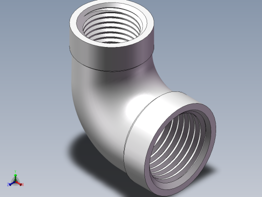 弯头-异径内丝 DN10-DN8