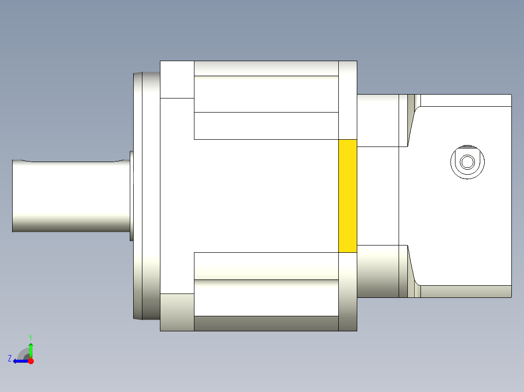 直齿PLX120-L2 19-70-90-M5.stp右视图
