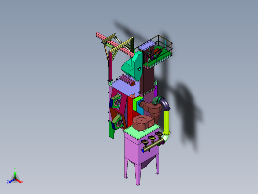 金属清砂打磨清理除锈器