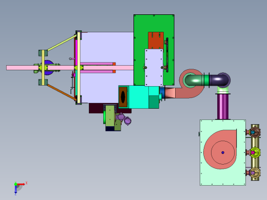 金属清砂打磨清理除锈器俯视缩略图