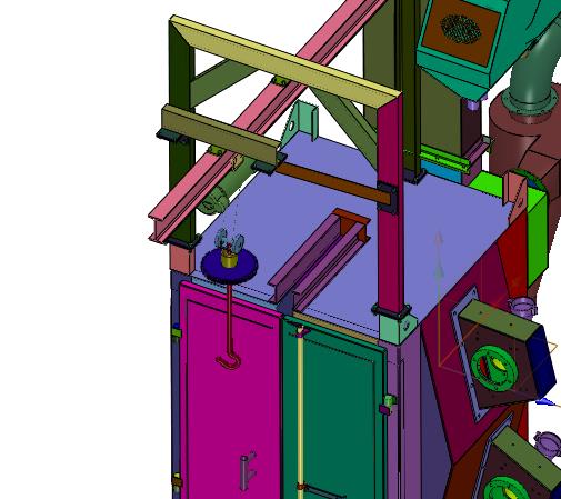 金属清砂打磨清理除锈器
