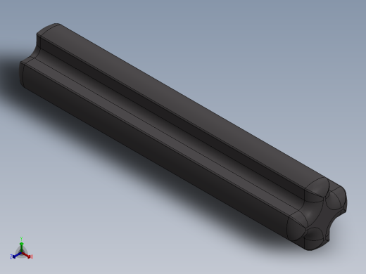 乐高机械组车桥-4519 DkStone Technic Axle 3正等轴测缩略图