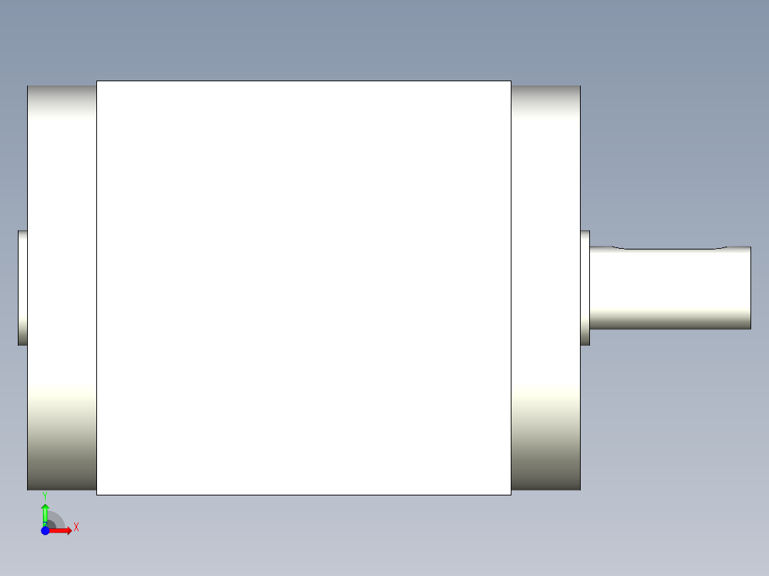 换向器PW90单轴 PLX90-L2 19-70-90-M6.stp前视图