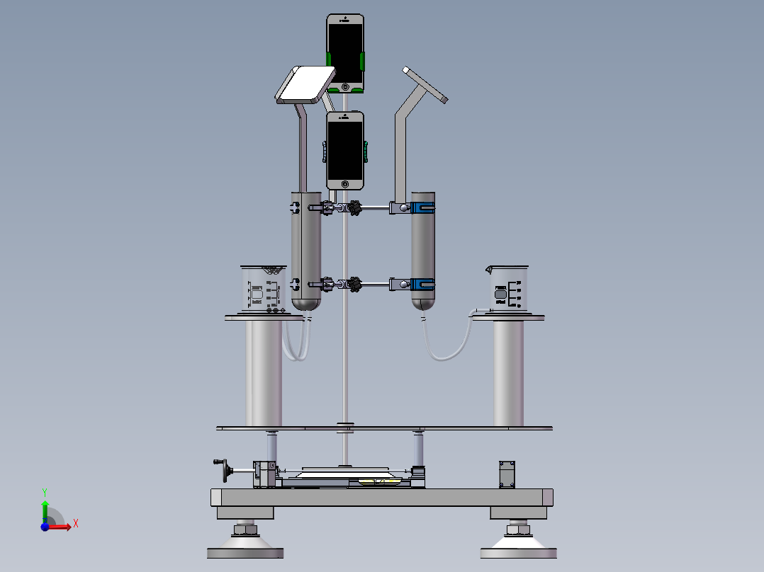 声速测量装置前视图