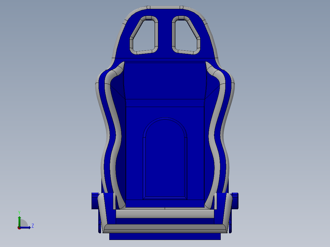汽车座椅 (91)左视图