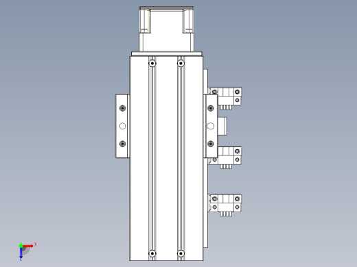 钢基模组-TPA-KNR-6005C-150A1-MP-H1S1俯视缩略图