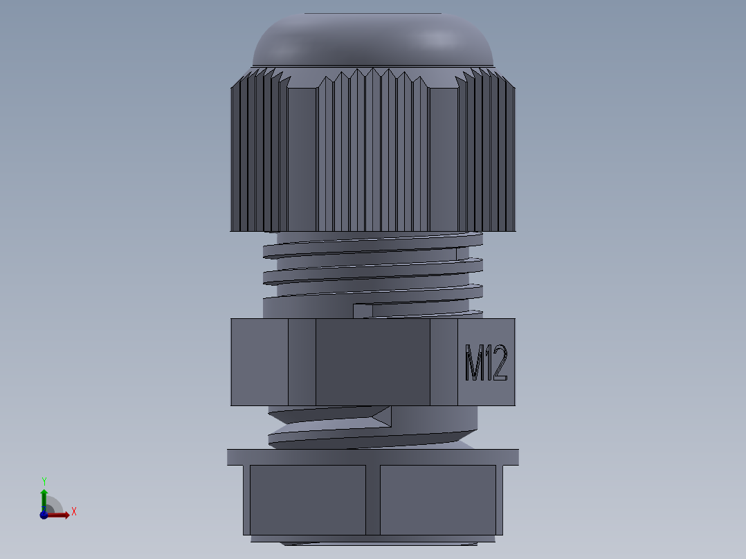 M12X1.5PG头前视图