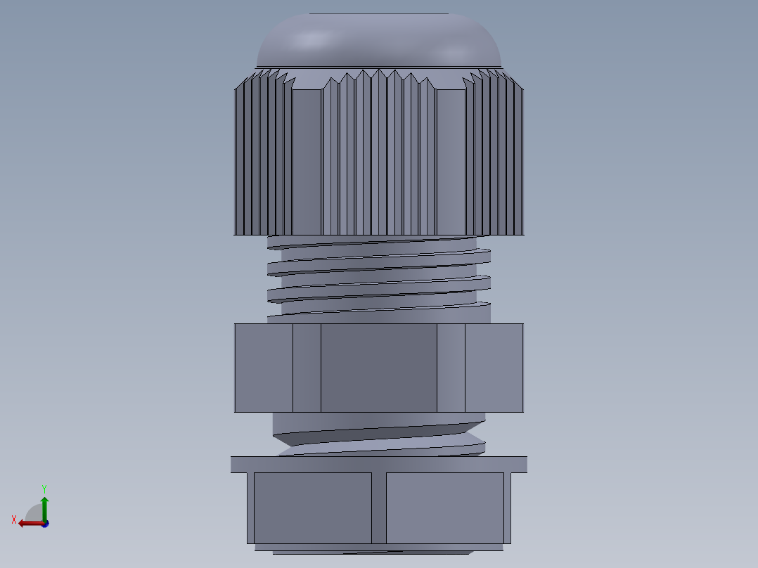 M12X1.5PG头后视图