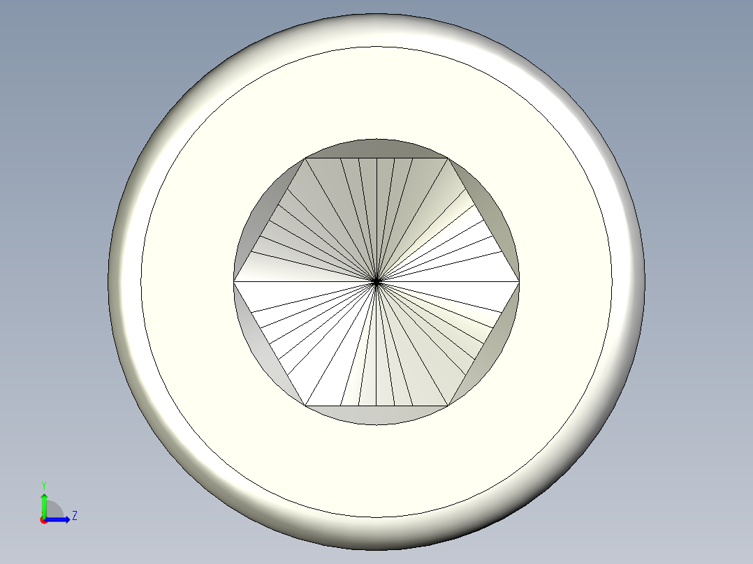 螺钉-DIN_912-M8x12.stp左视图