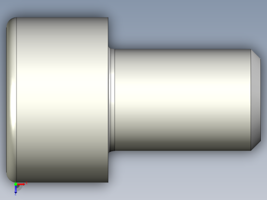 螺钉-DIN_912-M8x12.stp俯视缩略图