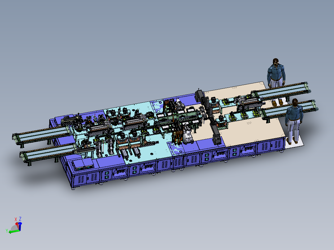 宁德时代L600软包电芯处理线sw16可编辑
