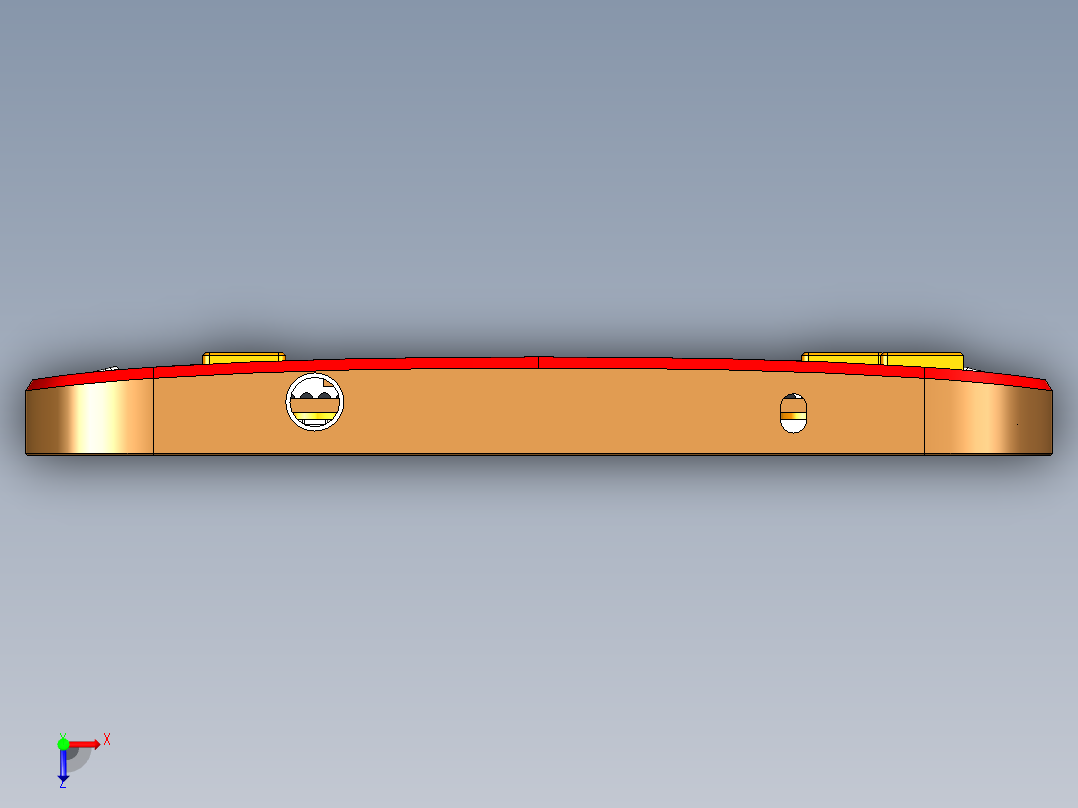 S1-CNC9-笔记本CNC工装夹具三维模型20150117俯视图