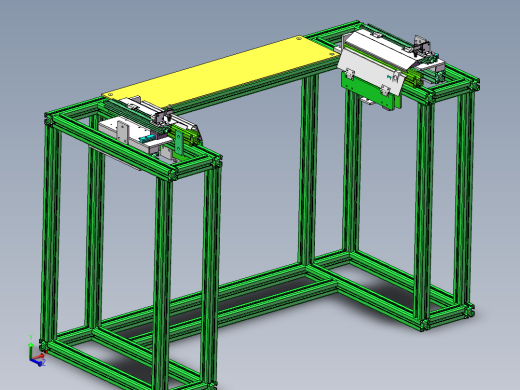 海绵条贴附装置（sw18可编辑+工程图）