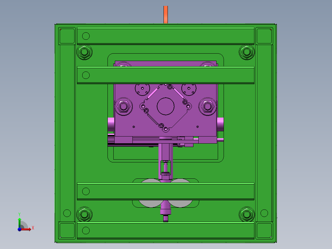 阀门气密性测试平台sw16前视图