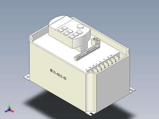台安科技(无锡) N310-4010-H3正等轴测缩略图