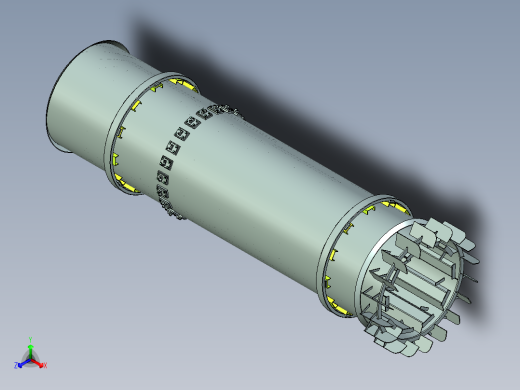 B2004703-沥青厂的干燥滚筒