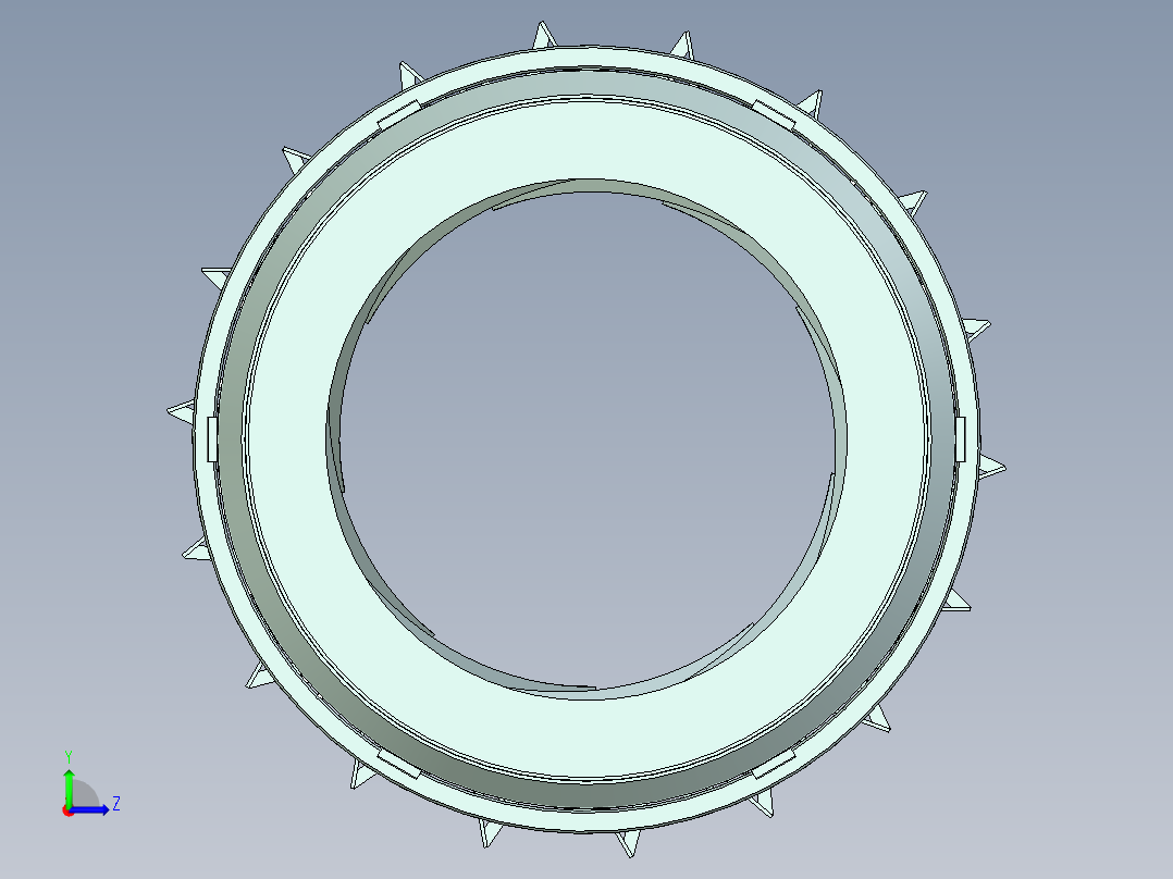 B2004703-沥青厂的干燥滚筒左视图