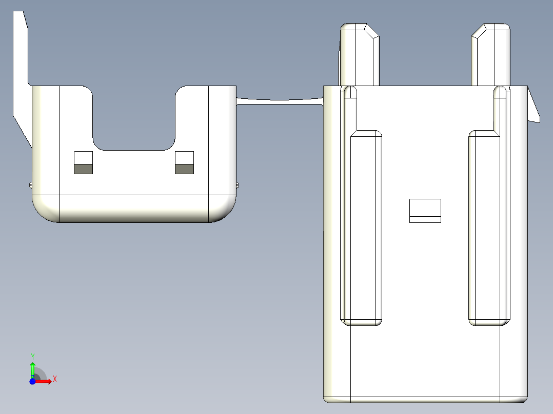 迷你保险丝盒前视图