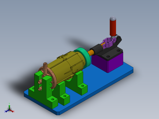 过滤器油管压装治具