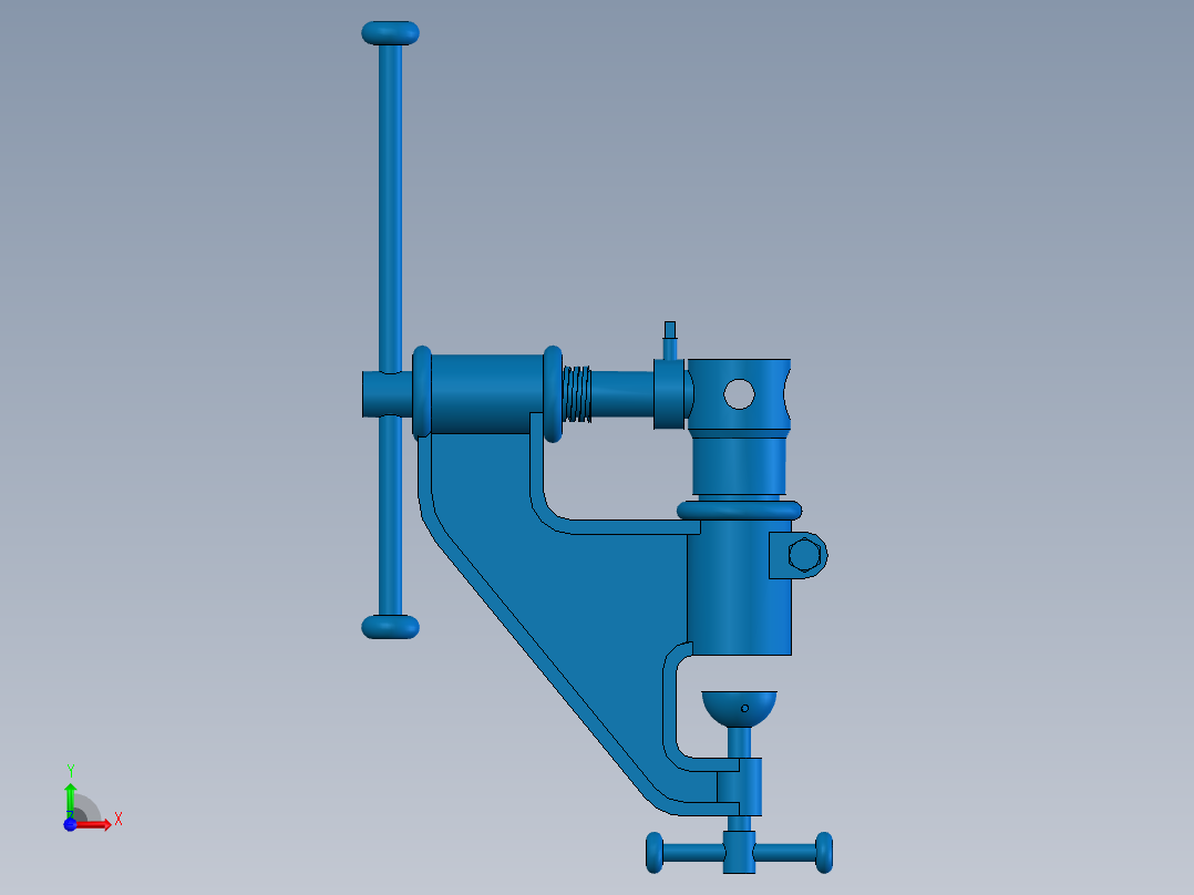 冲孔机 xt前视图
