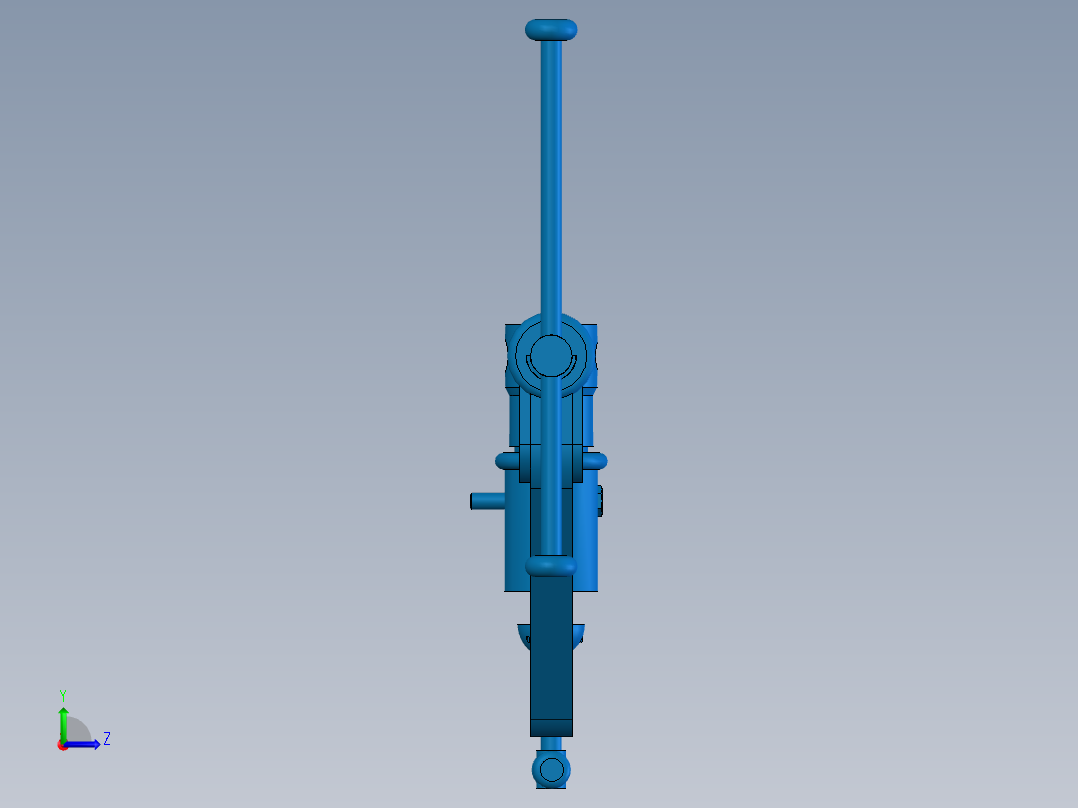冲孔机 xt左视图