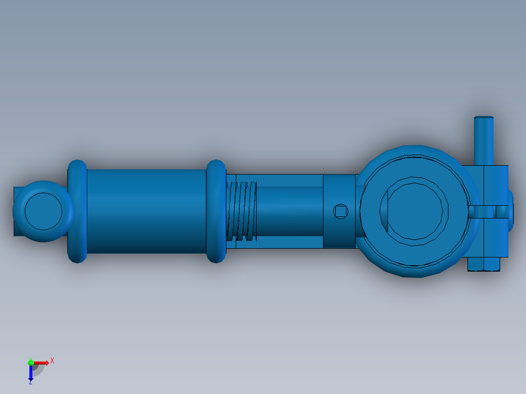 冲孔机 xt俯视图