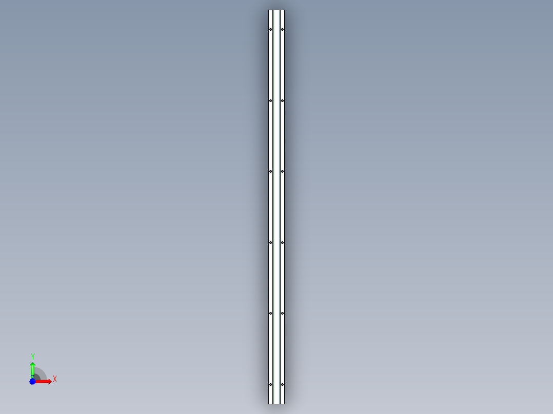 直线导轨 Poltech SA16前视图