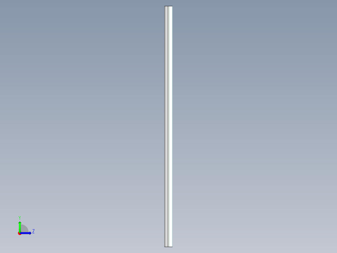 直线导轨 Poltech SA16左视图