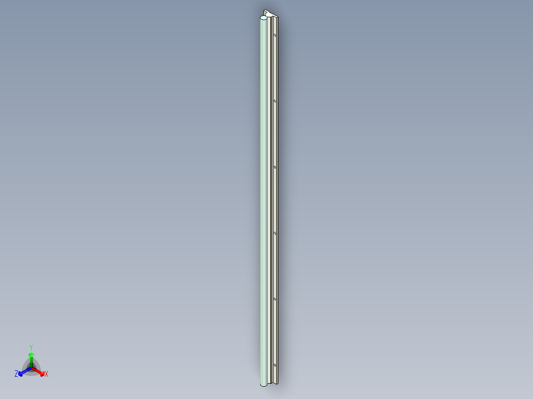 直线导轨 Poltech SA16正等轴测图