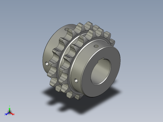 ZDSB-04-07从动链轮12A-2-17Z