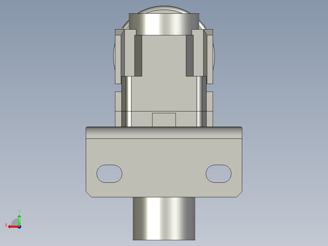 减压阀SMCAR10-M5+压力表G27-10-R1+托架AR10P-270AS后视图