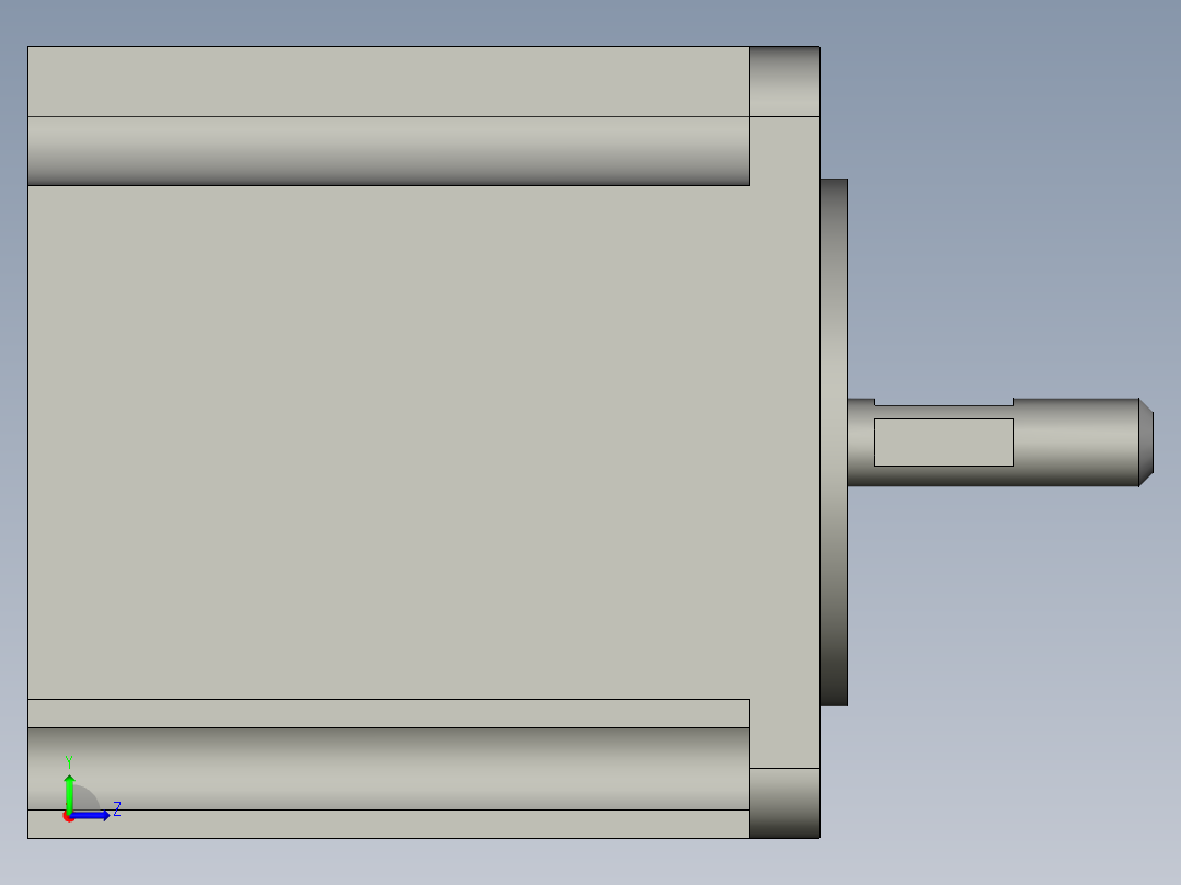 步进电机BSAB366最新331左视图