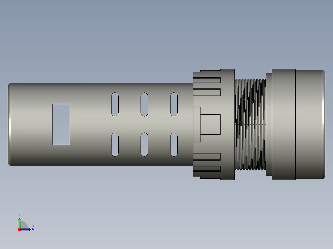 AD17-16FMLDC24V_蜂鳴器6左视图