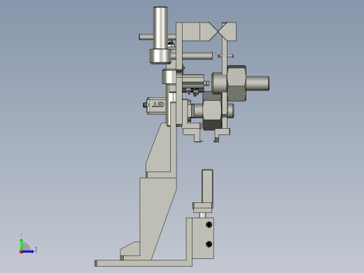 020600沟槽检测机构左视缩略图