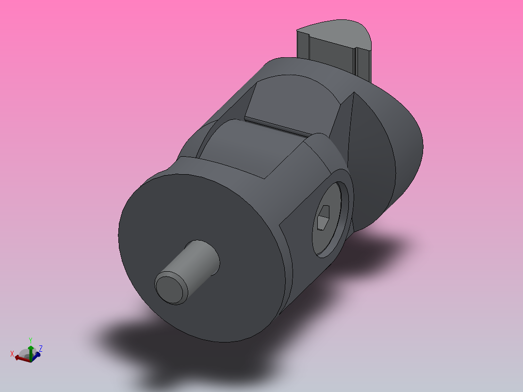 膝盖护栏角件紧固件_膝盖护栏角件紧固件主视图