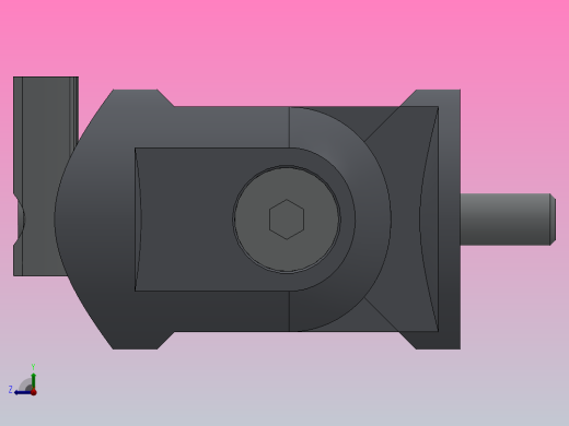 膝盖护栏角件紧固件_膝盖护栏角件紧固件左视缩略图