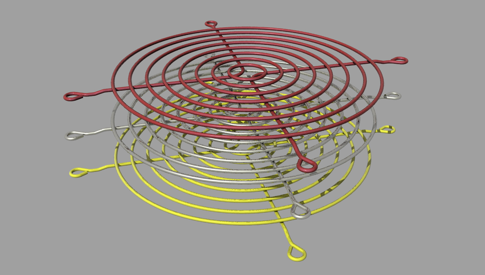 120毫米和92毫米风扇的标准格栅
