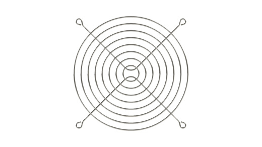 120毫米和92毫米风扇的标准格栅缩略图
