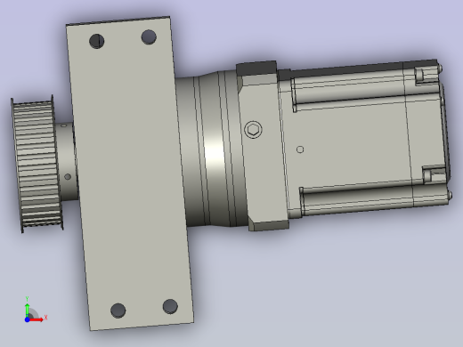 云母绕线机线分割器伺服传动前视缩略图