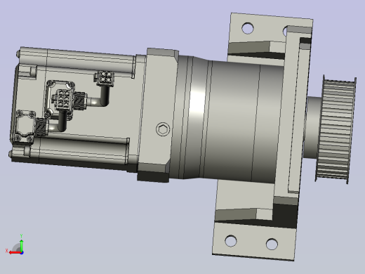 云母绕线机线分割器伺服传动后视缩略图