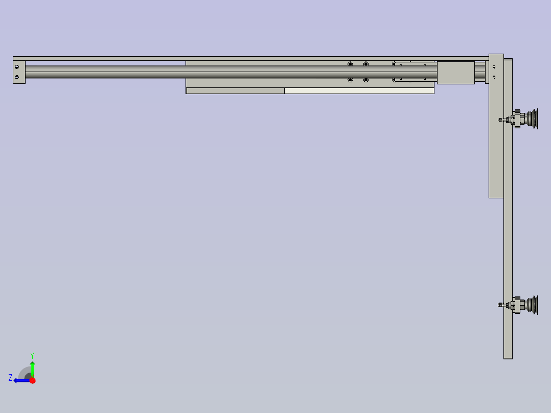 ZCH-00-00精益彩盒机上料右视图