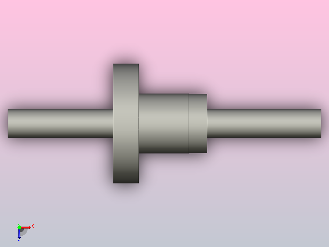 SLF10滚珠花健、支撑座、滚珠丝杠、交叉导轨、直线模组俯视图