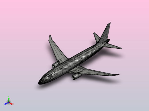Boeing_P-8飞机左视缩略图