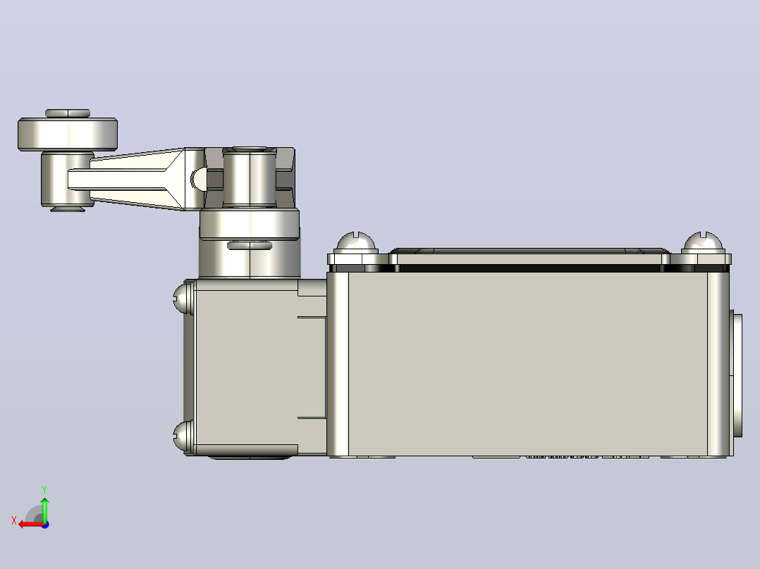 YBLX-K3_20S_H3行程开关三维模型202104后视图
