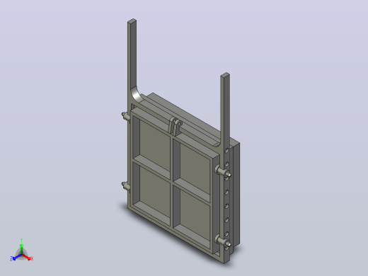 ZMF铸铁镶铜方闸门[ZMF-1400]
