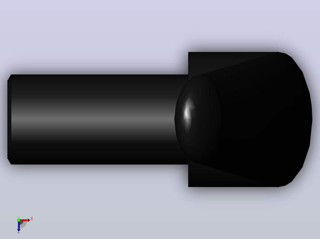 T字把手[TZBS-M6]俯视图