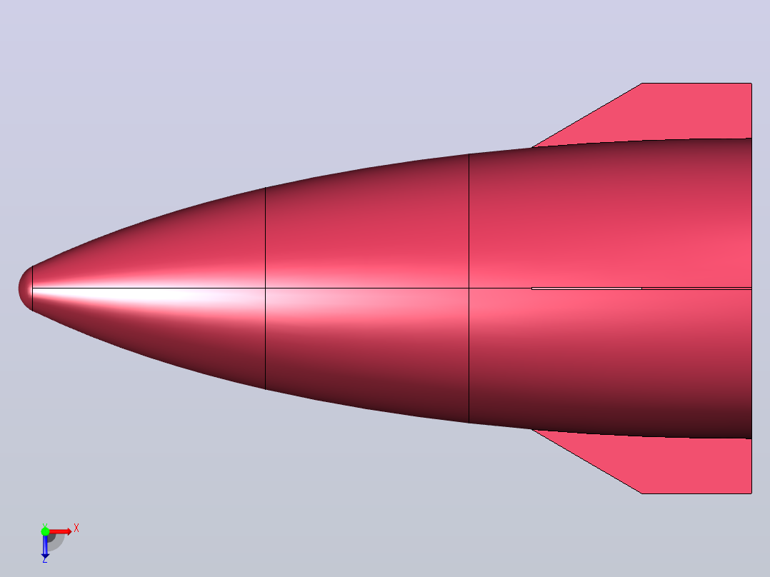采用SPEED引导车的NASA太空舱弹射结构俯视图